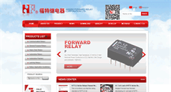 Desktop Screenshot of en.forward-relays.com
